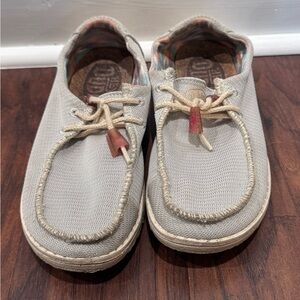 Hey Dude Casual light blue Shoes